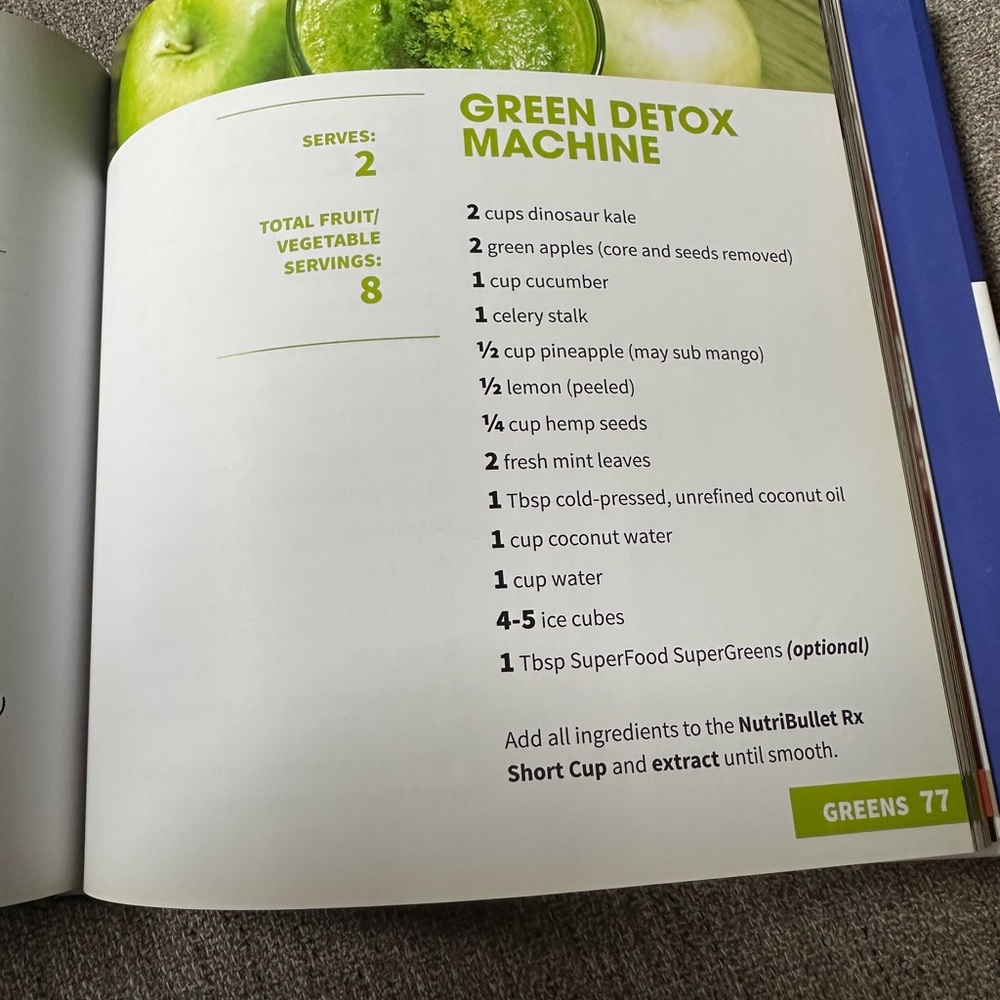 NutriBullet Rx Recipe Book - Picture 3 of 3